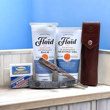 Набор для бритья с бритвой-шавет "Citrus"