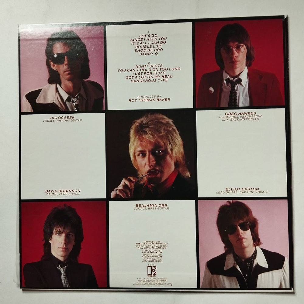 Винтажная виниловая пластинка LP The Cars Candy O (Japan 1979) (No Obi) Shoo Be Doo