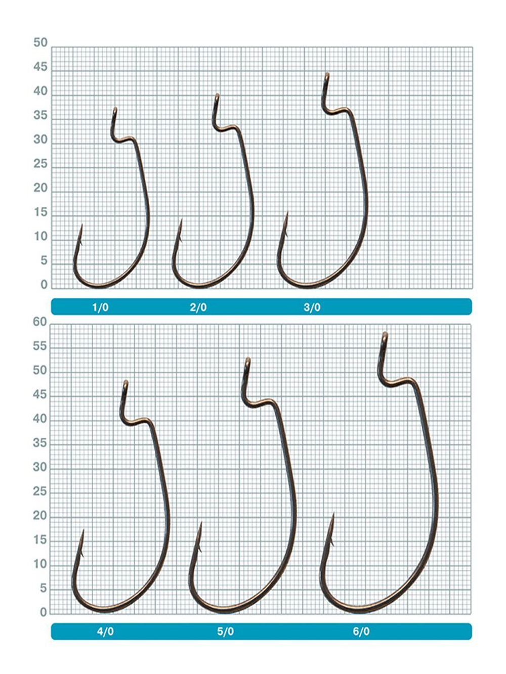 Офсетный крючок 5511 № 3/0 (4 шт)