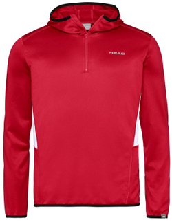 Мужская теннисная кофта Head Club Tech Hoodie M - red
