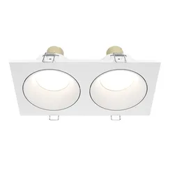 Встраиваемый светильник Зум / Zoom 2*GU10 10 Вт IP 65 Technical dl033-2-02w