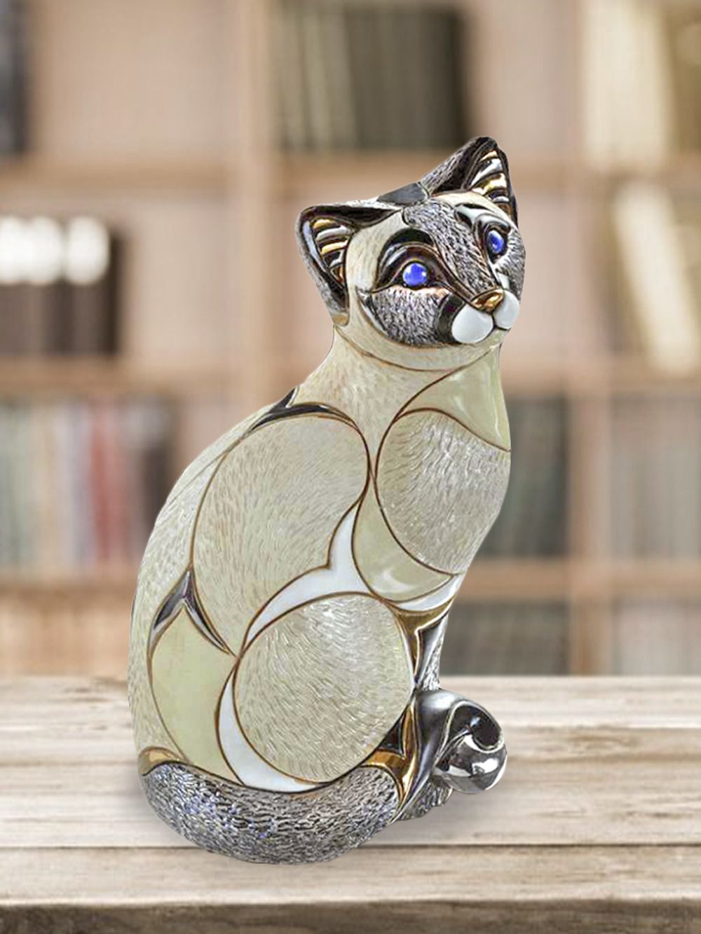 De Rosa Rinconada Керамическая статуэтка Сиамская кошка