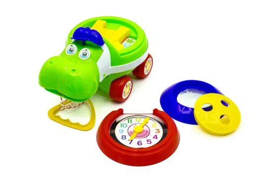 Каталка ГИППО ПАЗЛ на веревочке