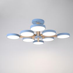 Потолочная Люстра Turna L8 Blue By Imperiumloft