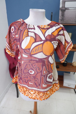 Блузка для летнего настроения 46 размер