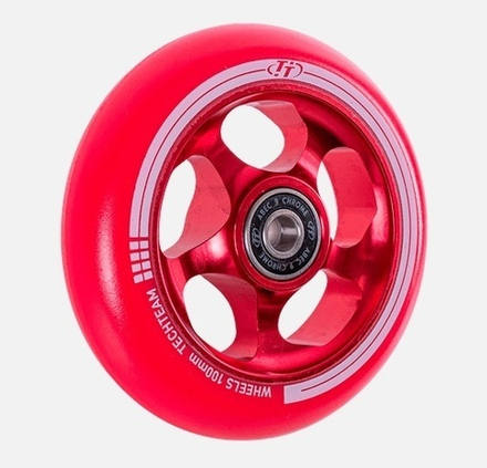 Колесо для самоката X-Treme 100*24мм Clover red