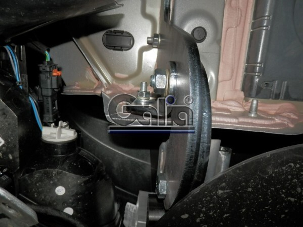Фаркоп оцинкованный Galia C068C для Citroen C4 Picasso, C4 Grand Picasso 2013-, Peugeot 308 хетчбек, универсал 2013-(паспорт и сертификат в комплекте)(без электрики)