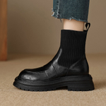 EASTTATALL Ankle Boots 5cm Women"s Black
