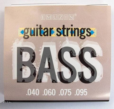 Бюджетные струны для бас-гитары Emuzin 4S40-95