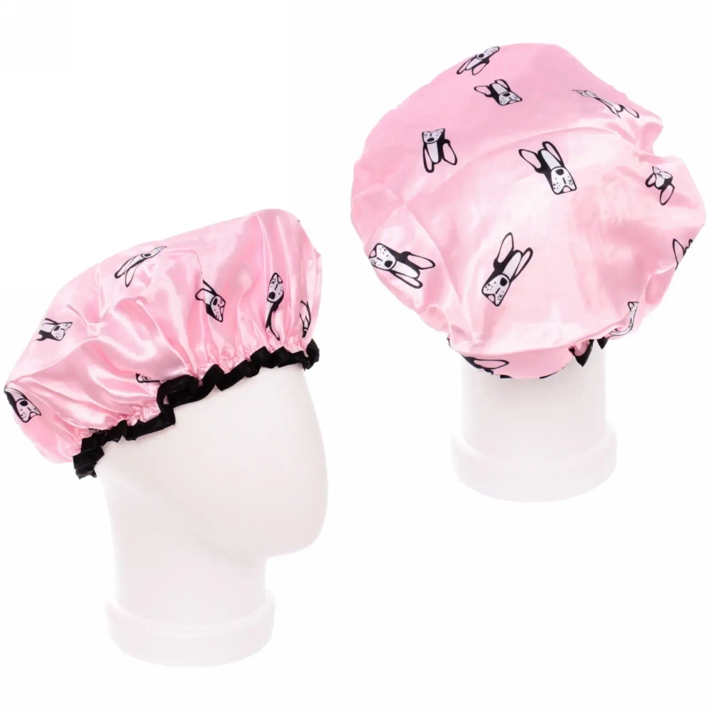 Шапочка для душа «Ультрамарин - Bliss Бостон», d-24 см (двухсторонняя, внутренний слой EVA)