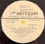 Виниловая пластинка Рок-ателье Криса Кельми – Мы знаем (Мелодия) LP