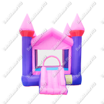 Коммерческий надувной батут "Замок маленькой принцессы" размер 5*3,5*2,7 м
