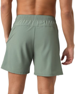 Мужские теннисные шорты Björn Borg Ace Racquet 7in - зеленый