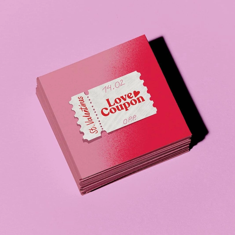 Открытка – Купон любви