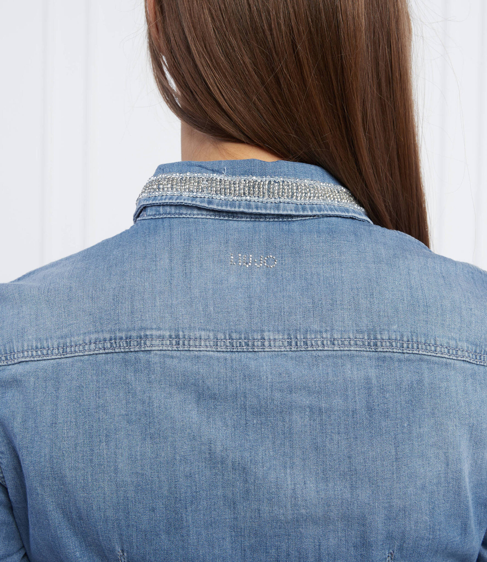 рубашка Liu Jo - голубой(UA2048 D4051)