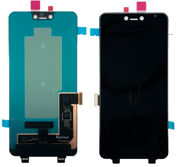 Дисплей для Google Pixel 3 XL в сборе c тачскрином черный