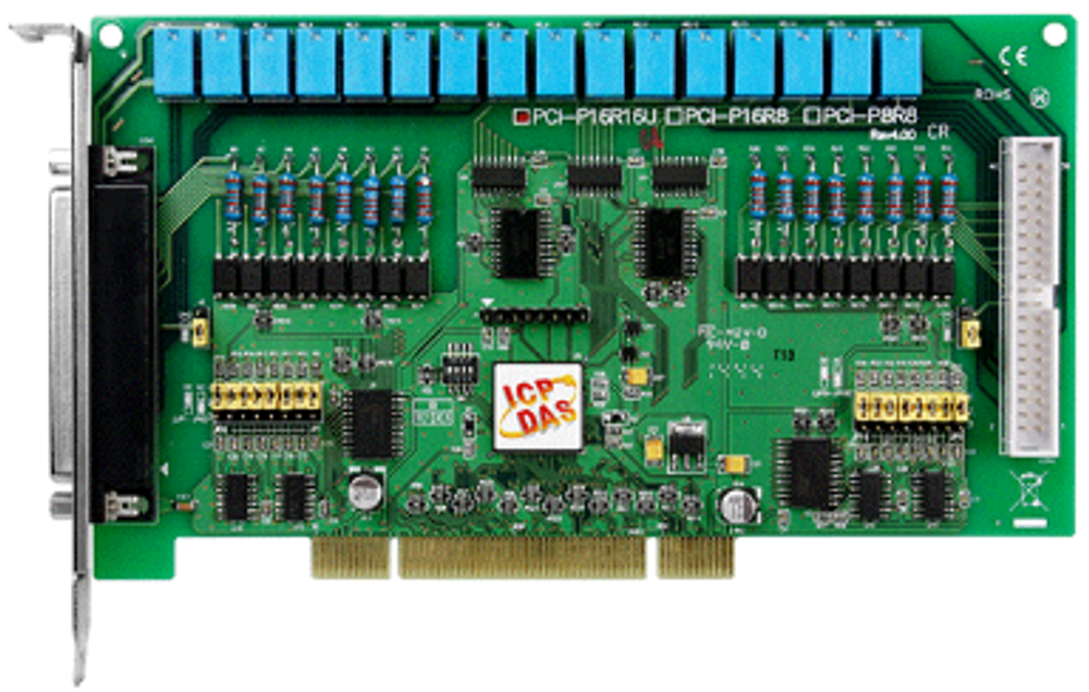 Плата  ICP DAS PCI-P16R16U CR