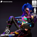 Фигуркаел Arcane Джинкс Лига легенд Jinx League of Legends