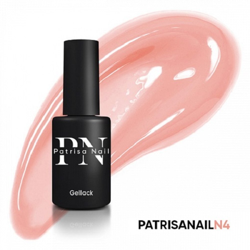 Patrisa Nail гель-лак каучуковый камуфлирующий Dream Pink N4, 8 мл