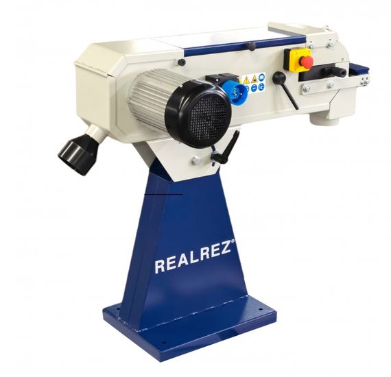 Ленточный шлифовальный станок REALREZ B1-S6 150Х2000ММ (230V)
