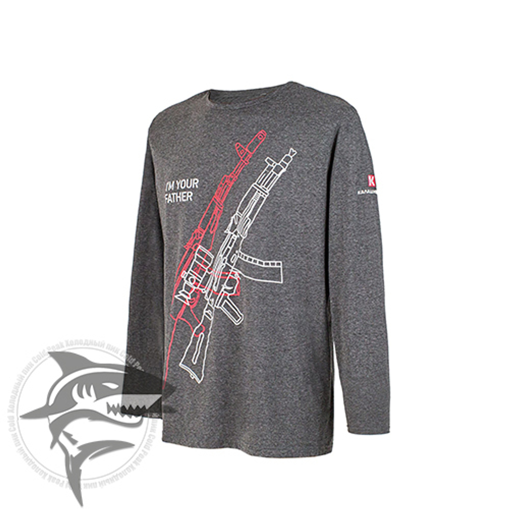 Футболка мужская с длинным рукавом, принт “Im Your Father”