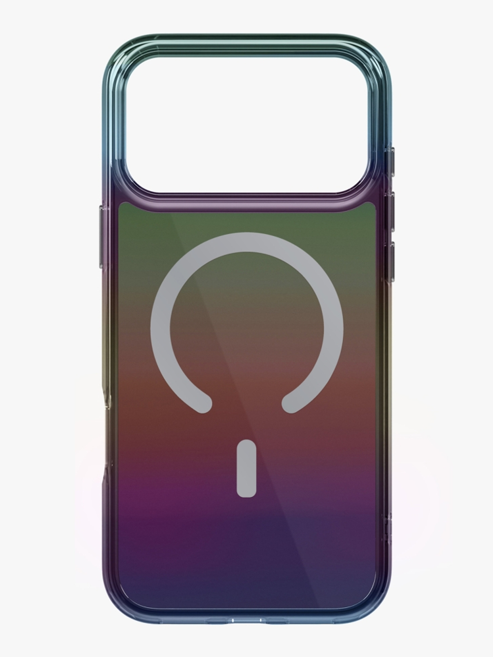 Uniq для iPhone 17 Pro чехол Iridescia (holographic) Midnight Quartz (Magsafe)