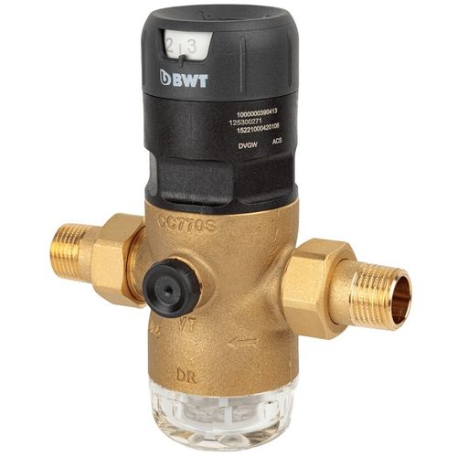 Редуктор давления BWT D1 Eco 1/2", PN16, 1.5-7 бар для холодной воды (125300271)