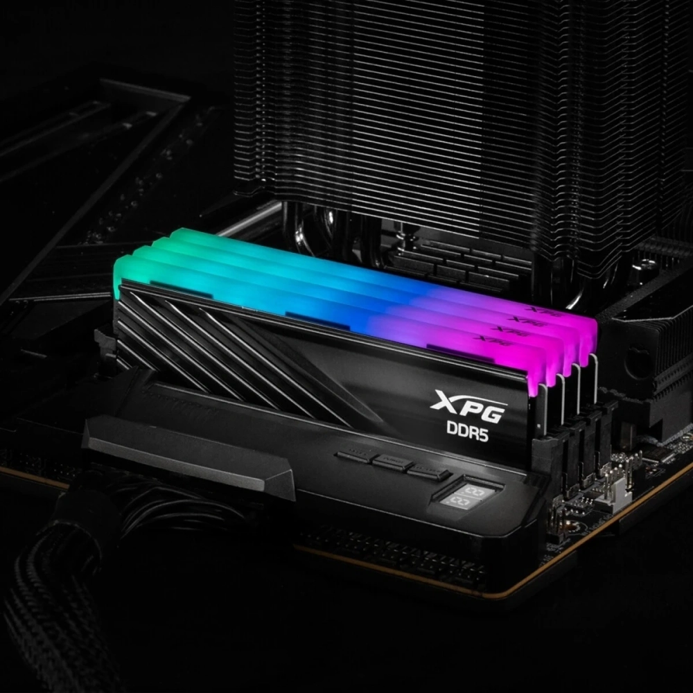 Память оперативная A-Data LANCER BLADE RGB DDR5 DIMM 6000MHz 2х16GB (AX5U6000C3616G-DTLABRBK)