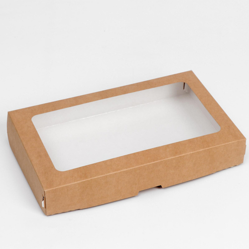 Коробка для пряников с окном 26х15х4см