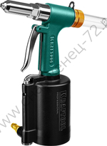 KRAFTOOL INDUSTRIE-PNEUMO, 2.4-6.4 мм, пневматический заклепочник (31185)