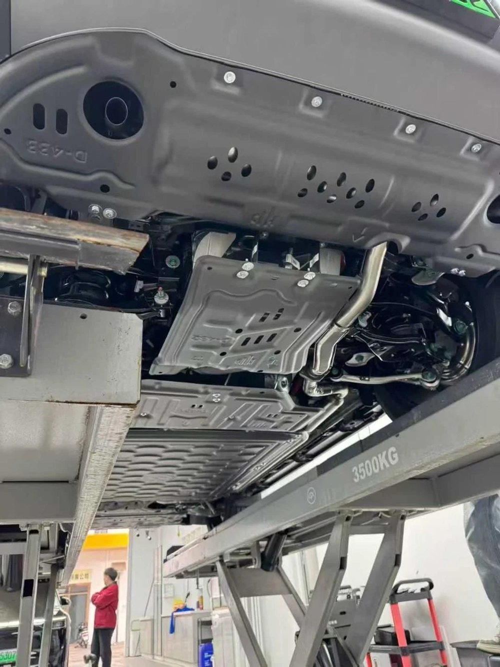 Защита днища 8мм для BYD Leopard 7 Ti Леопард защита картера кпп двигателя