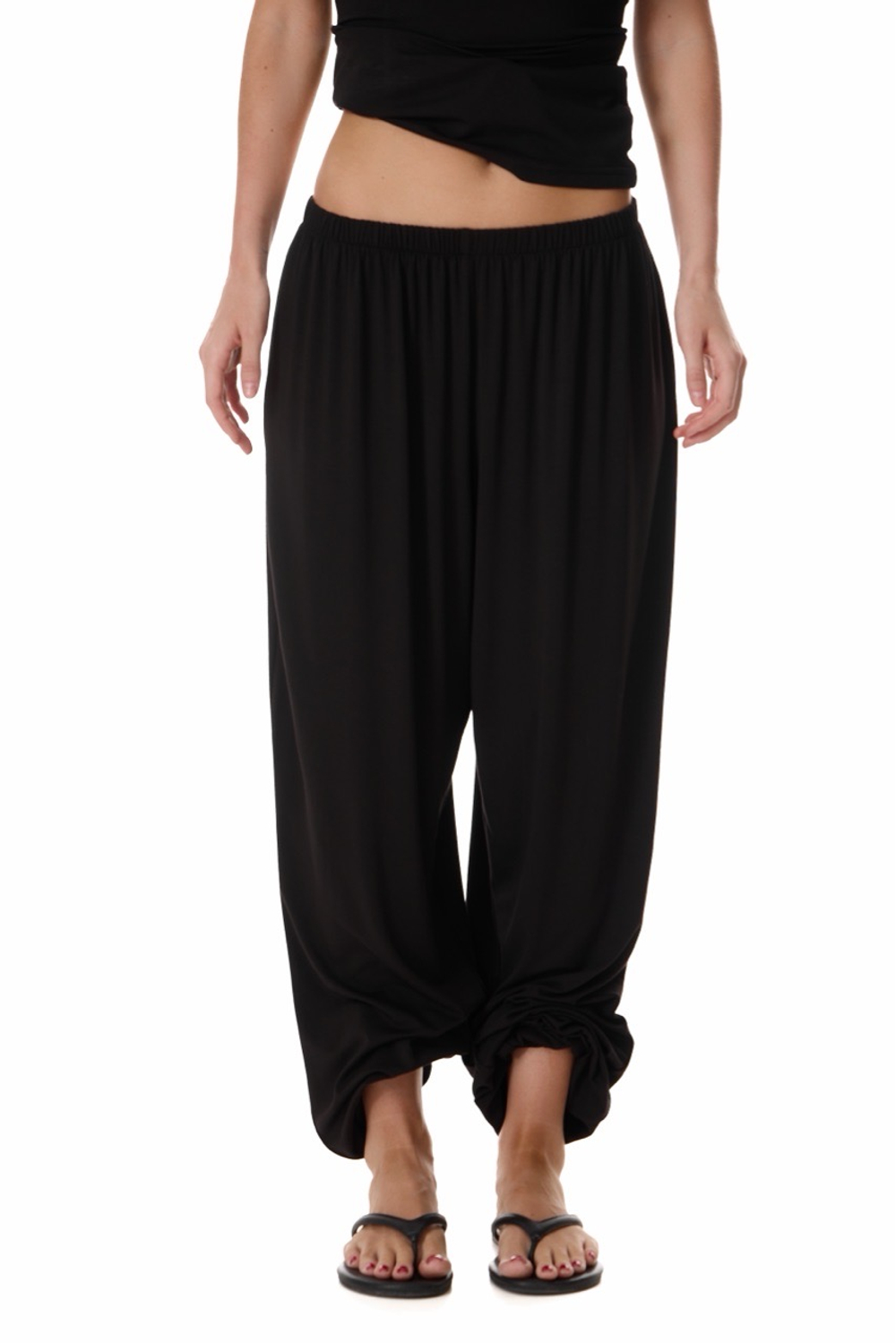 BAMBOO BLACK PANTS