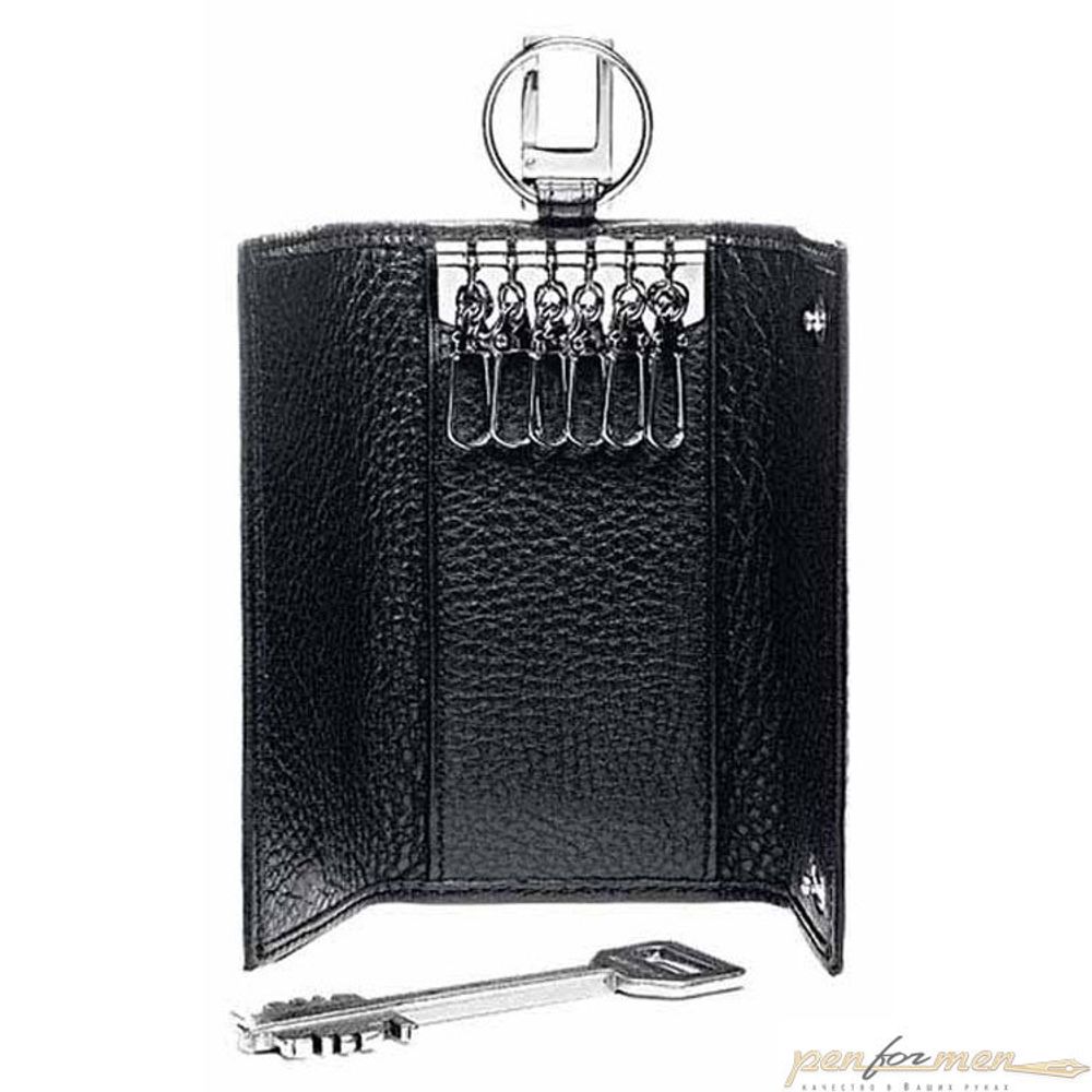 Ключница Piquadro Modus черный из кожи (PC1397MO/N)