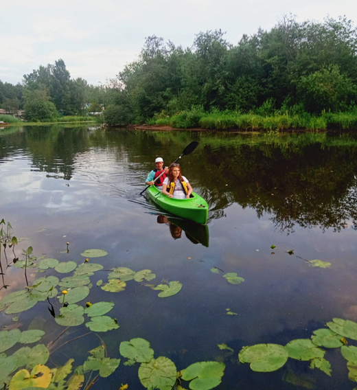 Семейный прогулочный каяк