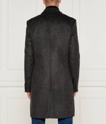 Хлопковое пальто h-hyde BOSS BLACK - серый(50525739)