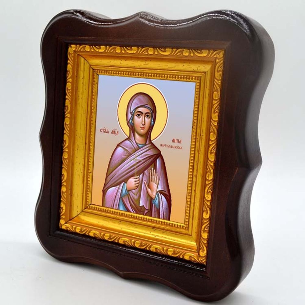 Анна Иерусалимская святая мученица. Икона на холсте.