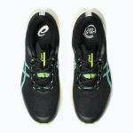 Кроссовки для бега ASICS Fuji Lite 6 black/aurora green