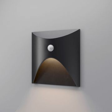 Подсветка для лестниц с датчиком движения LED 3W 4000К IP65 40158/LED чёрный Move Elektrostandard