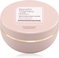 Alfaparf Milano Keratin Therapy Lisse Design - Увлажняющая маска для блеска и смягчения волос /   200  ml  / GTIN 8022297141466