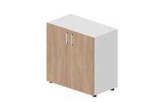 Шкаф 80х44х80см для документов (2 двери, 1 полка, ручки - хром)