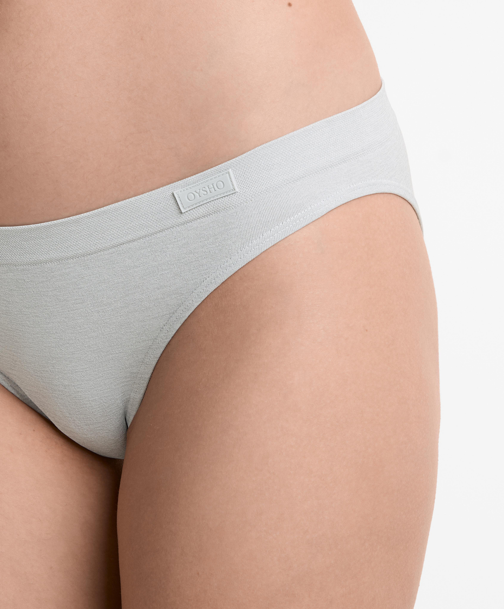 OYSHO Набор из 5 бесшовных классических трусов, лаймовый зеленый