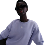 Баскетбольная женская толстовка Nike Sportswear Phoenix Fleece Purple Sweatshirt