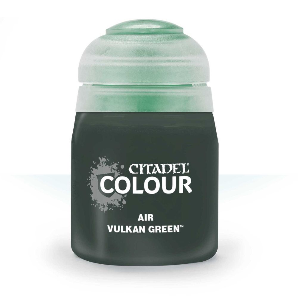 Краска акриловая CitadelAir: Vulkan Green (24ml) Краска акриловая CitadelAir: Vulkan Green (24ml)
