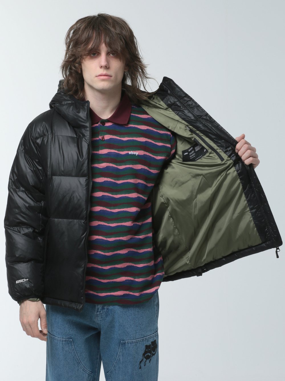 Мужской Пуховик Hooded Puffer Duck Down