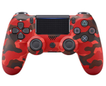 Геймпад для PS4 2.4Ghz (хаки красный)