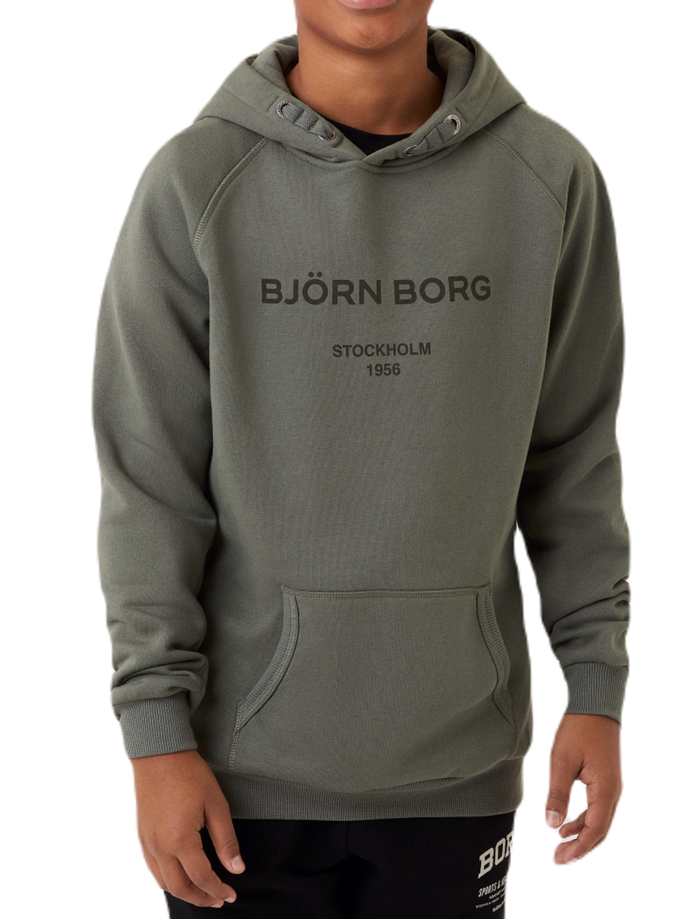 Кофта для мальчика теннисная Björn Borg Borg Hoodie - castor grey