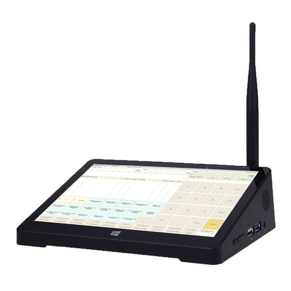 Touch POS компьютер X9 (Защита материнской платы, Intel Baytrail Z3735F 1.83GHz Z3735/2.16 GHz/9&quot;/1920 х 1200 /SSD 32GB/DDR3 2GB/WIN10/Wi-Fi/BT/4*USB/1*RS232/1*HDMI/LAN)