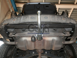 Фаркоп оцинкованный Galia M135A для Mazda 3 седан 2013-(паспорт и сертификат в комплекте)(без электрики)