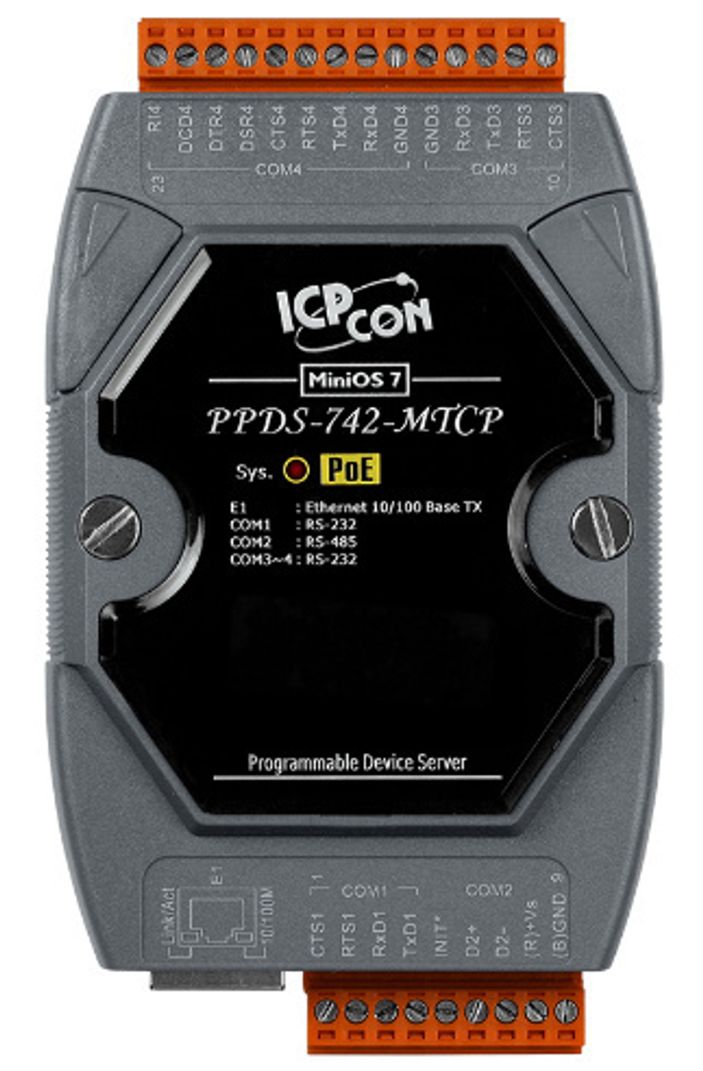 Преобразователь ICP DAS PPDS-742-MTCP CR