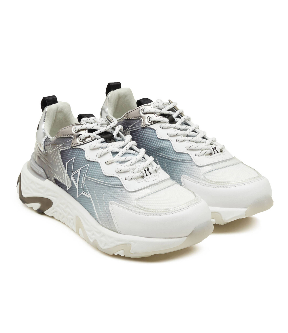 Кроссовки BLAZE Monogram Pyro Fade Karl Lagerfeld - белый(KL62433)